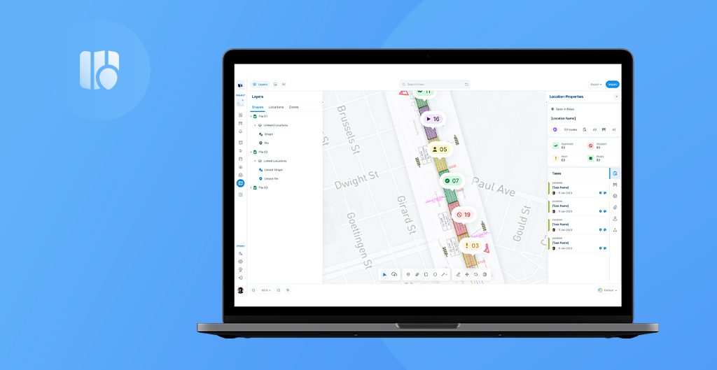 VisiLean Maps screenshot