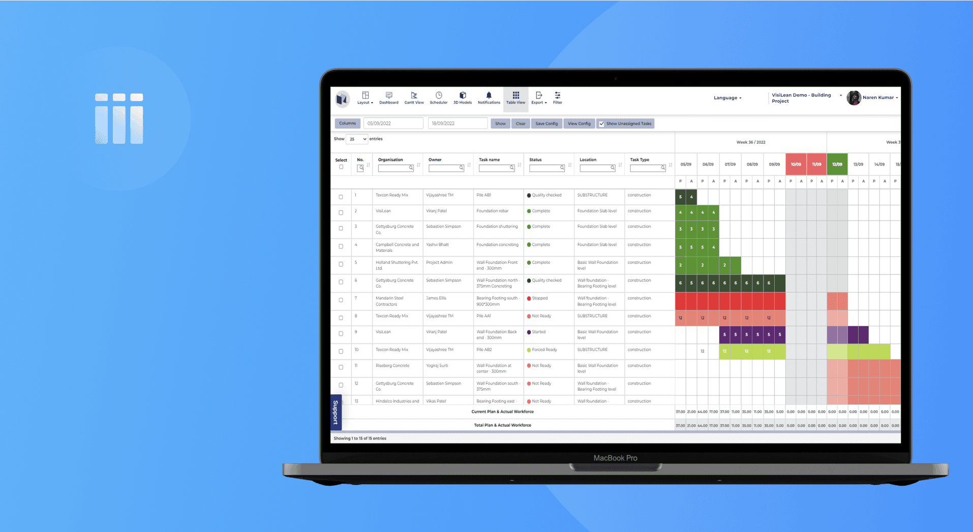 Table View screenshot
